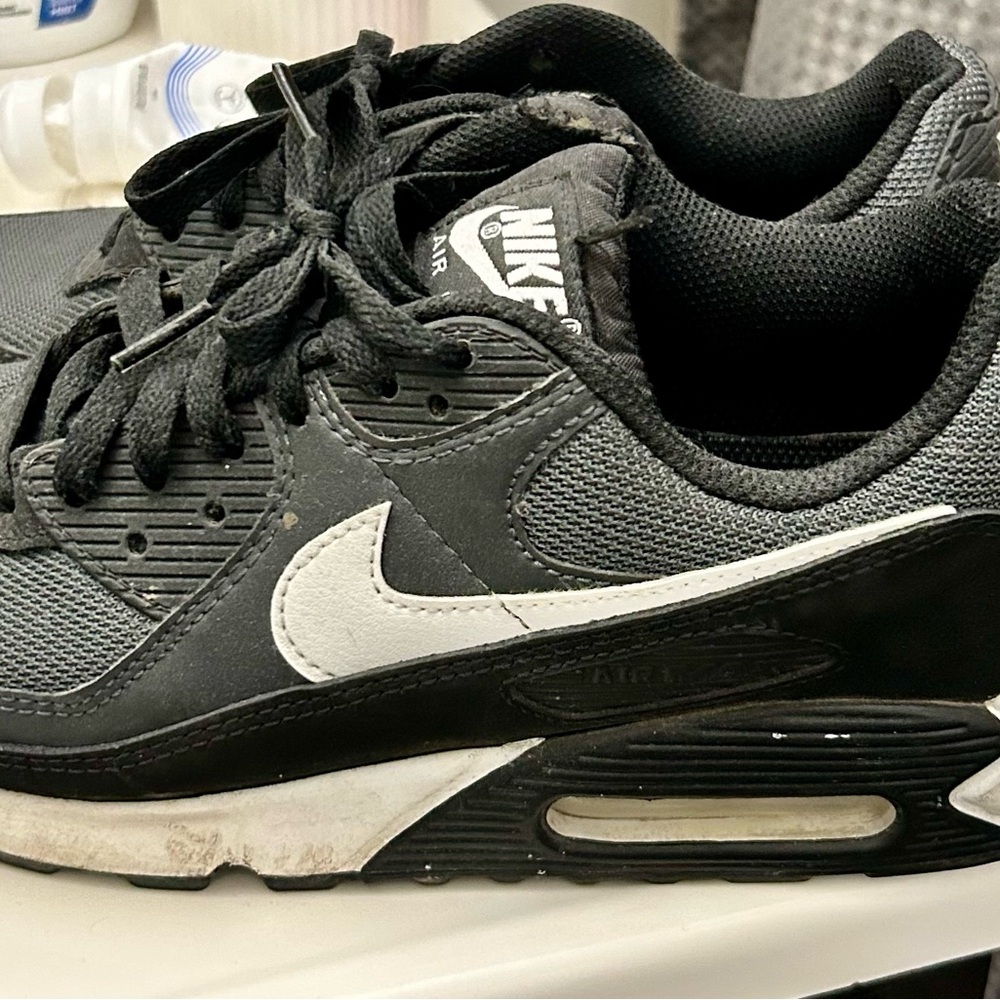 Nike Black and White Athletic Shoes